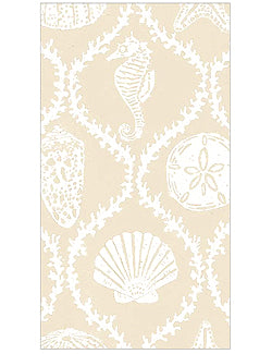 Luxury Disposables Guest Towels/Sandy Seychelles - Nautical Luxuries