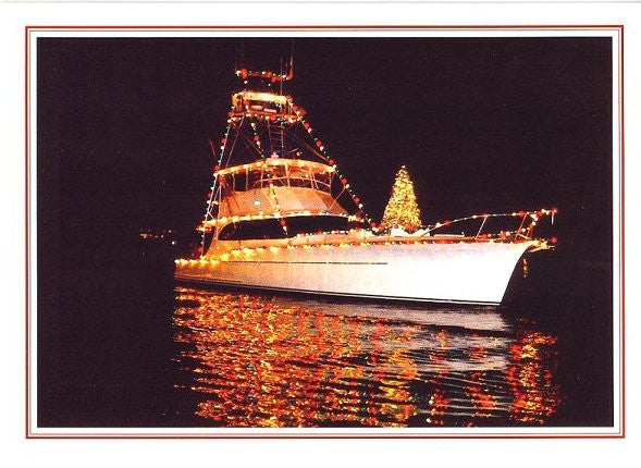 Boat Parade Holiday Cards - Nautical Luxuries