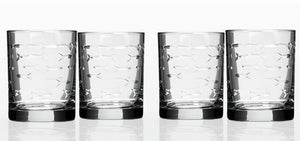 Etched Fish Coastal Barware/Stemware Collection - Nautical Luxuries
