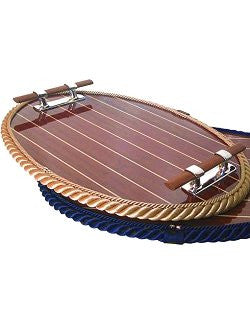 Cleat Handled Cabinsole Deck Tray - Nautical Luxuries