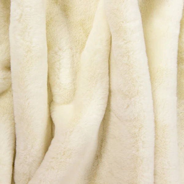 Yacht Furs Luxury Weatherproof Blanket/White Mink - Nautical Luxuries