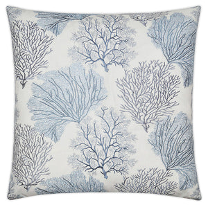 Contempo Indoor Pillows/Blue Coral Field - Nautical Luxuries