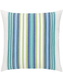 Summer Season Stripe Sunbrella® Outdoor Pillows - Nautical Luxuries