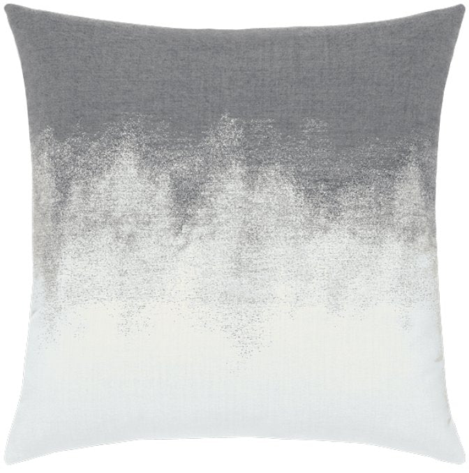 Artist Splash Outdoor Pillow/Charcoal - Nautical Luxuries