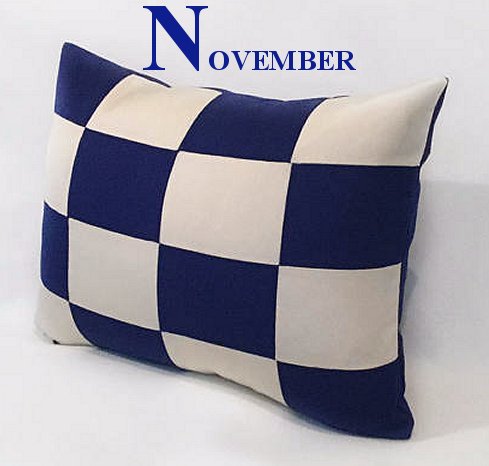 Sunbrella® Outdoor Nautical Code Flag Pillows - Nautical Luxuries