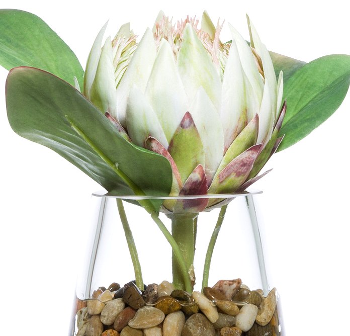 Tropical Protea Bloom Stateroom Bouquet Yacht Silks Arrangement - Nautical Luxuries