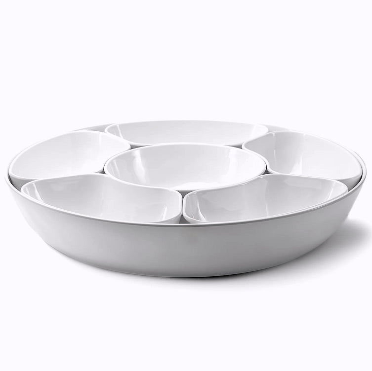 Bay Cruiser Lazy Susan Snack Server - Nautical Luxuries