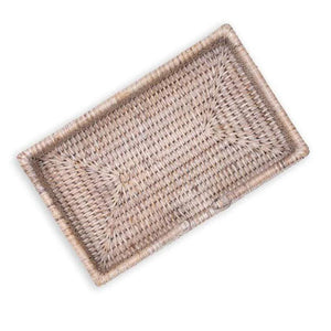 Natural Rattan Disposable Hand Towel Caddies - Nautical Luxuries