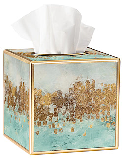 Ocean Mirage Tissue Cube - Nautical Luxuries