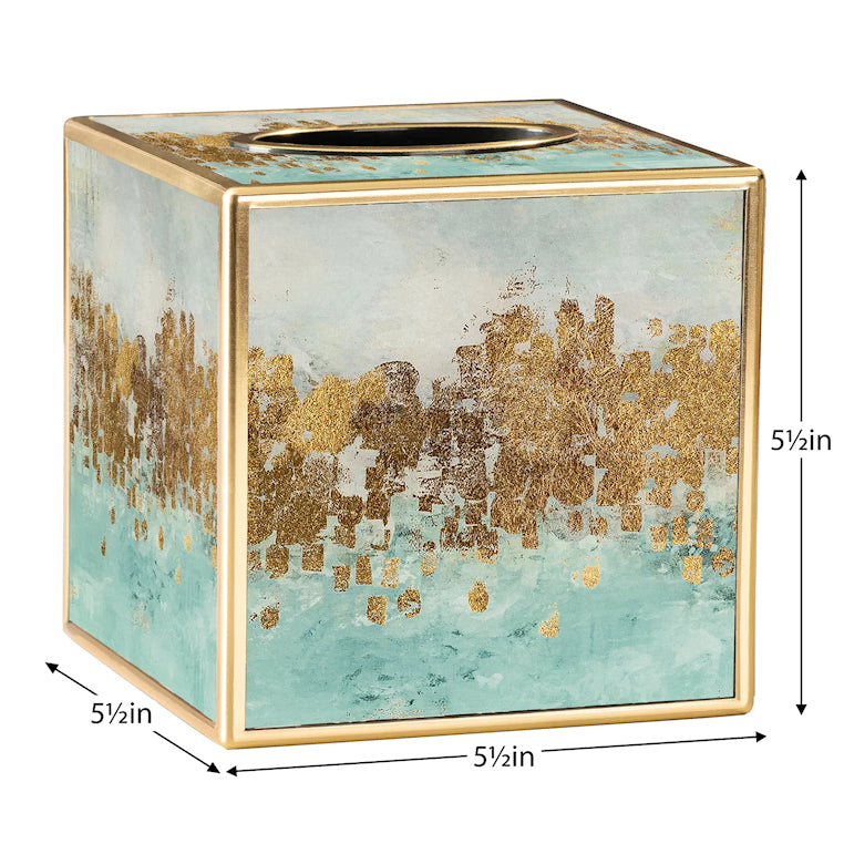 Ocean Mirage Tissue Cube - Nautical Luxuries
