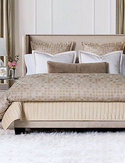 Champagne Sand Pebbles Bedding Collection - Nautical Luxuries