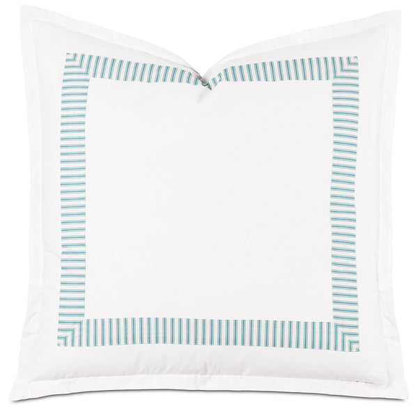Embroidered Lounge Footie-Seafoam main image 1