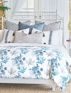 Blue Ocean Coastal Bedding Collection - Nautical Luxuries