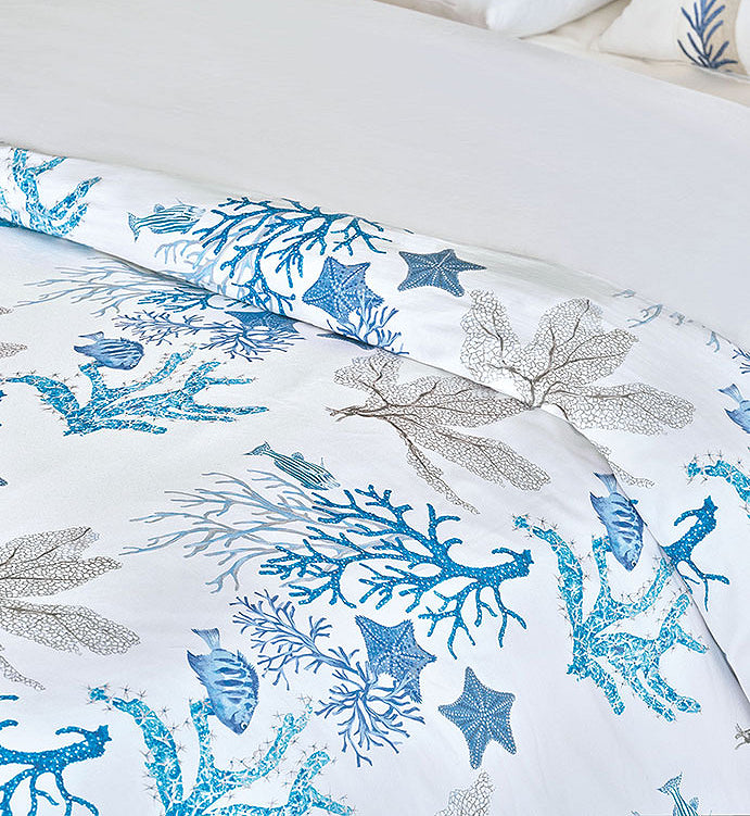 Blue Ocean Coastal Bedding Collection - Nautical Luxuries