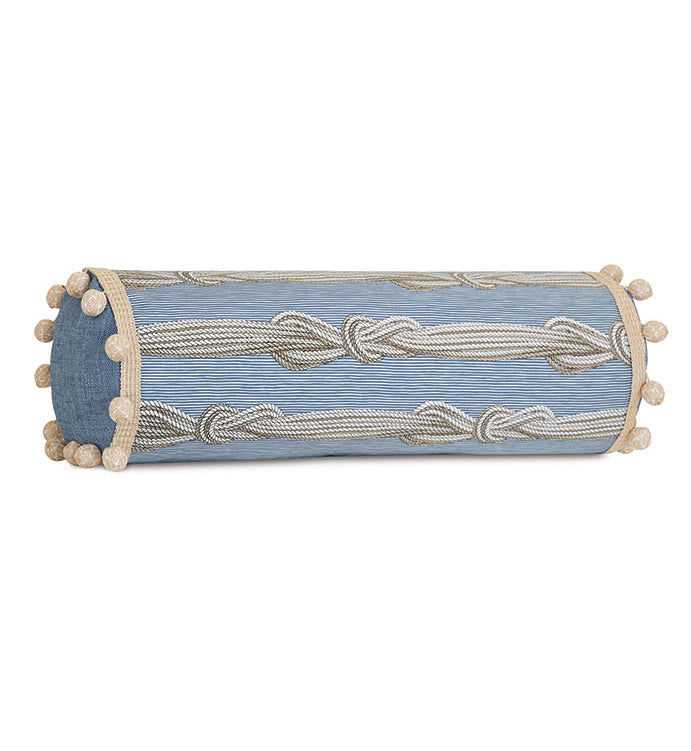 Bluewater Regatta Marine Ropes Round Bolster - Nautical Luxuries