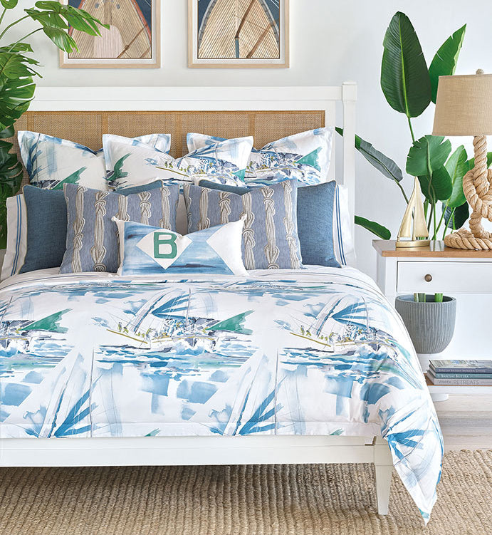 Bluewater Regatta Nautical Bedding Collection - Nautical Luxuries