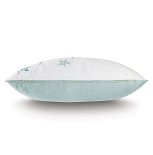 Islands Starfish Hand-Painted Accent Pillow - Nautical Luxuries