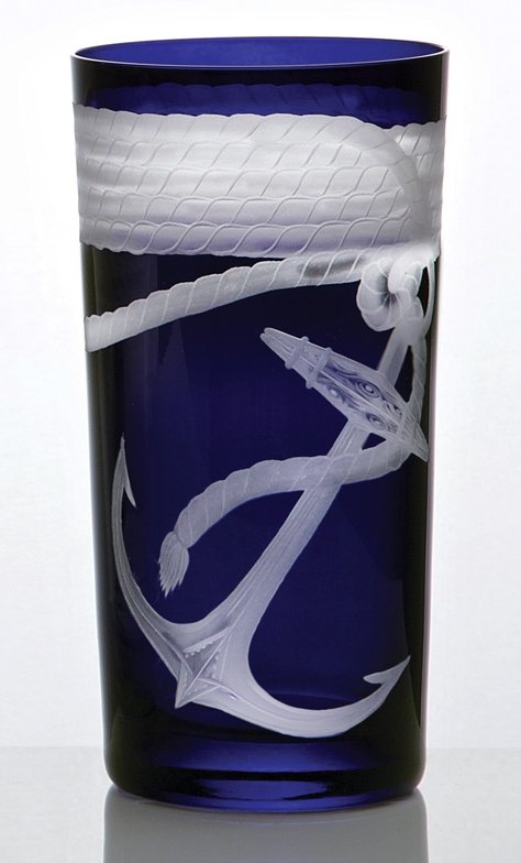 Anchor & Line Bohemian Crystal Barware - Nautical Luxuries
