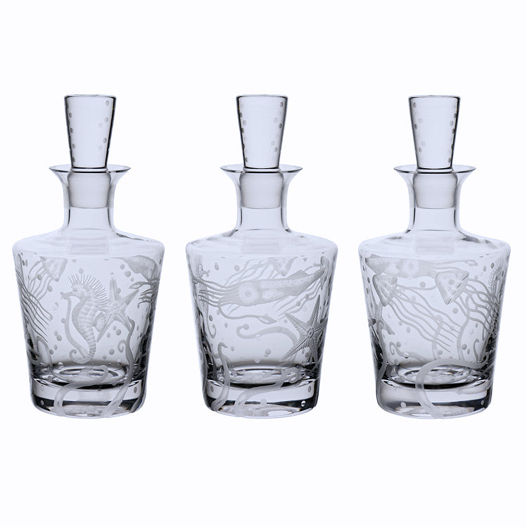 Fruti Di Mare Bohemian Crystal Barware - Nautical Luxuries