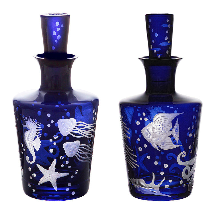 Fruti Di Mare Bohemian Crystal Barware - Nautical Luxuries