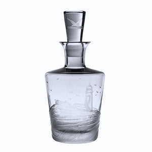 Golden Age of Yachting Hand-Engraved Bohemian Crystal - Nautical Luxuries