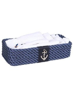 Maritimo Collection Nautical Rope Catchall Tray - Nautical Luxuries