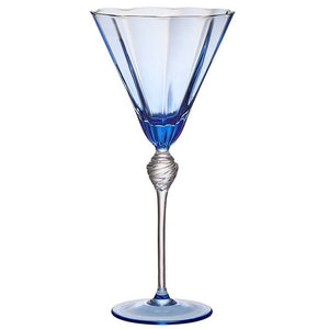Aegean Blue Mouth-Blown Glass Sets - Nautical Luxuries