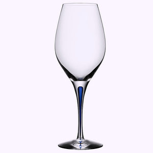 Orrefor's Intermezzo Blue Crystal Glassware - Nautical Luxuries