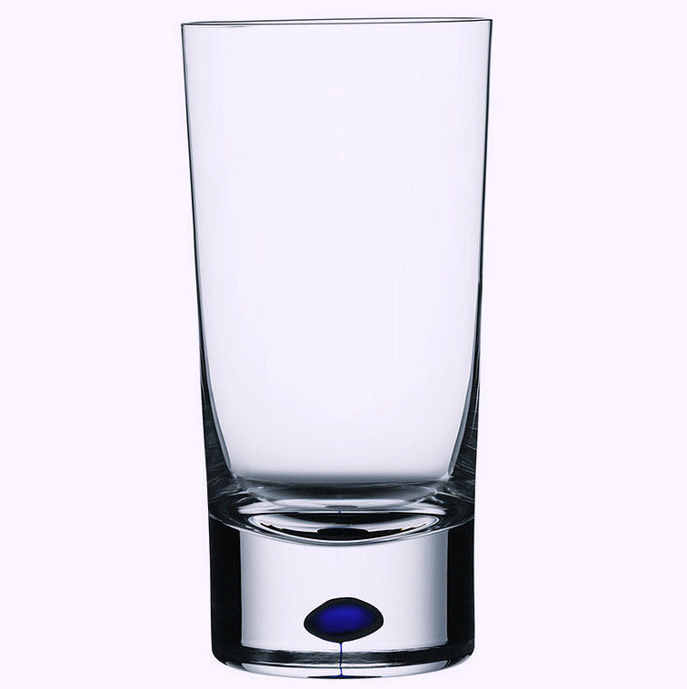 Orrefor's Intermezzo Blue Crystal Glassware - Nautical Luxuries