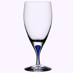 Orrefor's Intermezzo Blue Crystal Glassware - Nautical Luxuries