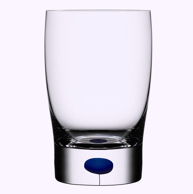 Orrefor's Intermezzo Blue Crystal Glassware - Nautical Luxuries