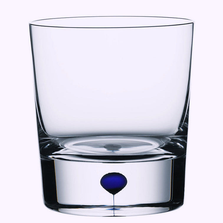 Orrefor's Intermezzo Blue Crystal Glassware - Nautical Luxuries