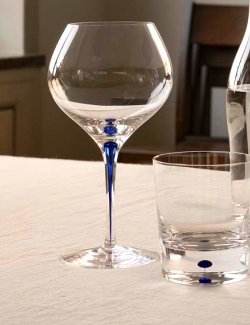 Orrefor's Intermezzo Blue Crystal Glassware - Nautical Luxuries