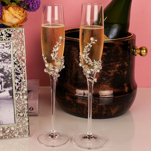 Ocean Pearl Celebration Champagne Flute Sets - Nautical Luxuries