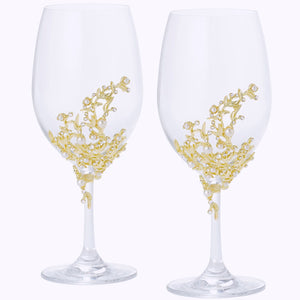 Ocean Pearl Celebration Wine Goblet Sets - Nautical Luxuries