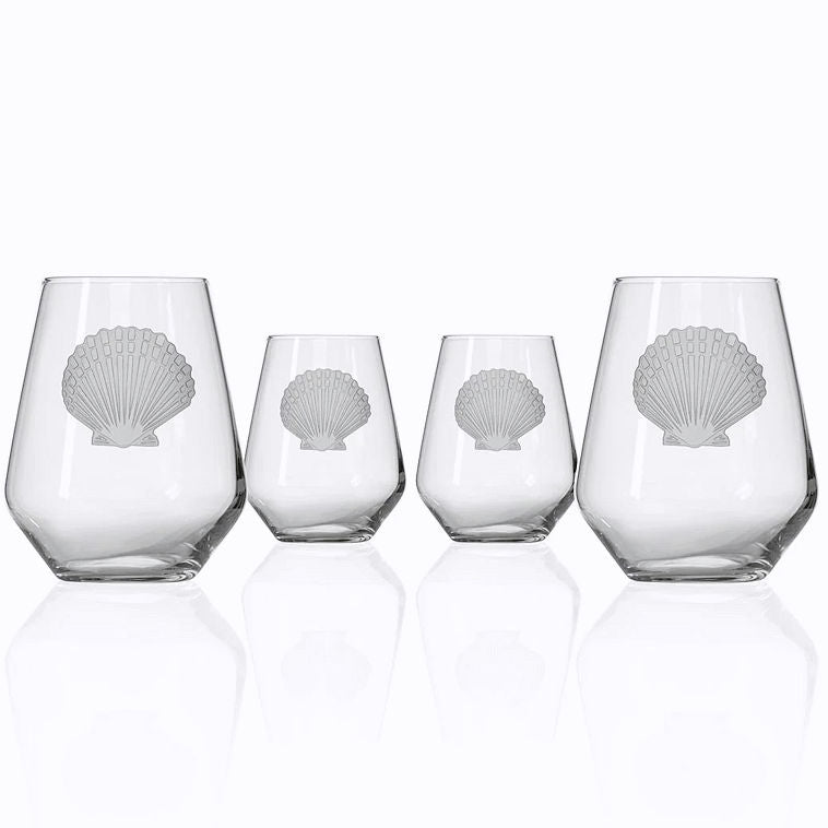 Engraved Shell Barware Collection - Nautical Luxuries