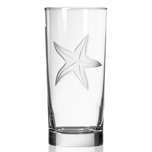 Starfish Garden Coastal Glassware - Nautical Luxuries