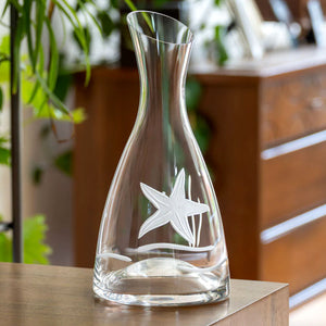 Starfish Garden Coastal Glassware - Nautical Luxuries