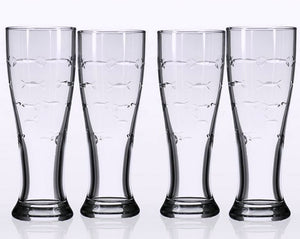 Etched Fish Coastal Barware/Stemware Collection - Nautical Luxuries
