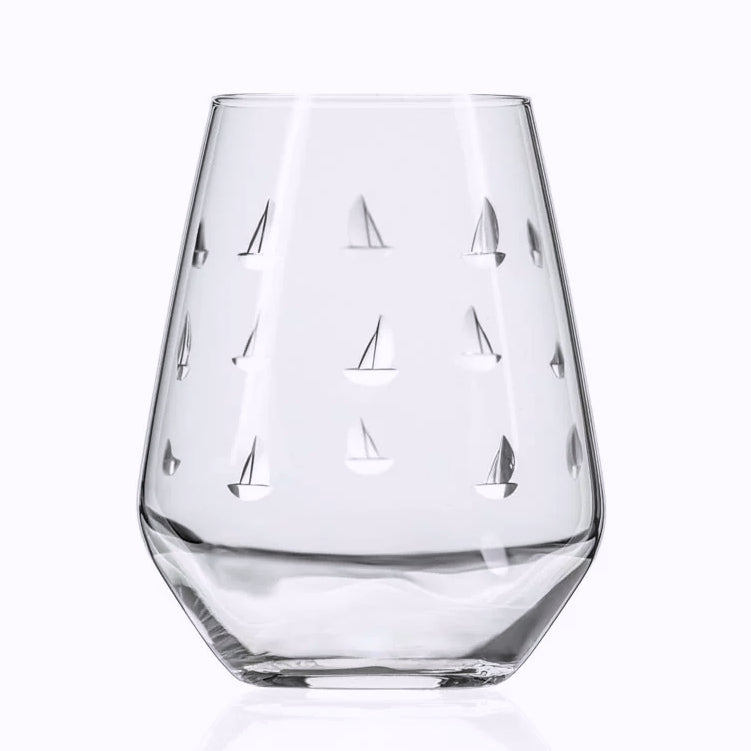High Seas Sailing Glass Barware Collection - Nautical Luxuries