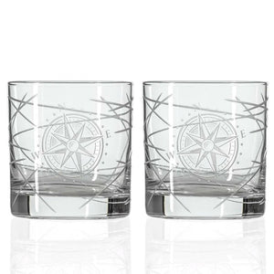 Navigator Compass Rose Whiskey Set - Nautical Luxuries