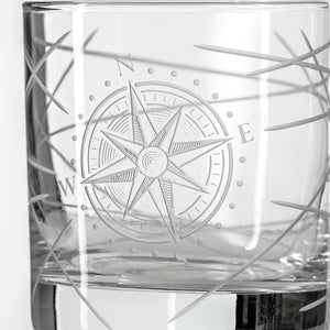 Navigator Compass Rose Whiskey Set - Nautical Luxuries