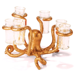 Deep Sea Denizen Centerpiece & Shots Server - Nautical Luxuries