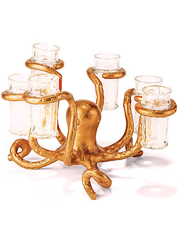 Deep Sea Denizen Centerpiece & Shots Server - Nautical Luxuries