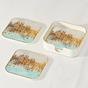 Ocean Mirage Coaster Set - Nautical Luxuries