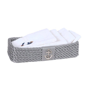Maritimo Collection Nautical Rope Catchall Tray - Nautical Luxuries