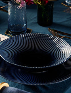 Indigo Ocean Porcelain Dinnerware Set - Nautical Luxuries