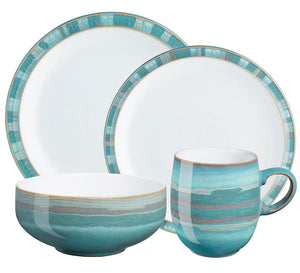 Turquoise Coast Stoneware Dinnerware Set - Nautical Luxuries