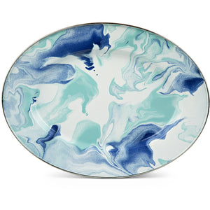 Clear Lake Porcelain Enamelware Dinnerware - Nautical Luxuries