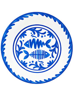 Villa Pesce Melamine Dinnerware Set - Nautical Luxuries